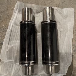 Muffler  Carbon Fiber