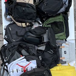🔥 30 used Men’s backpacks and Bags for $50