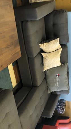 Kingdom Gray Reversible Sofa Chaise -Available in 3 colors.