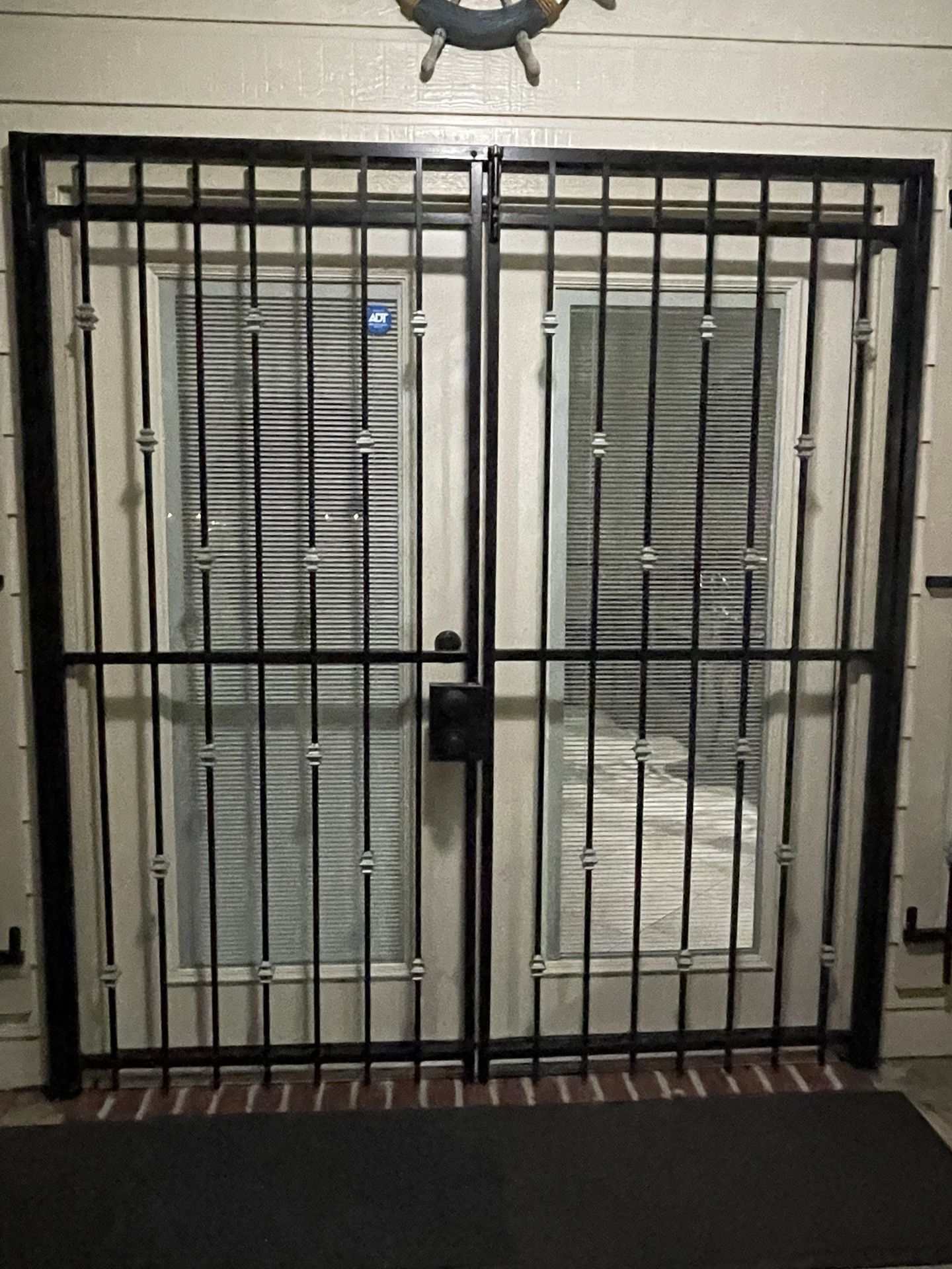 Burglar Bar Windows And Door Frame