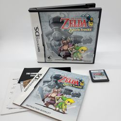 The Legend Of Zelda Spirit Tracks CIB Complete Nintendo DS Link Ganondorf
