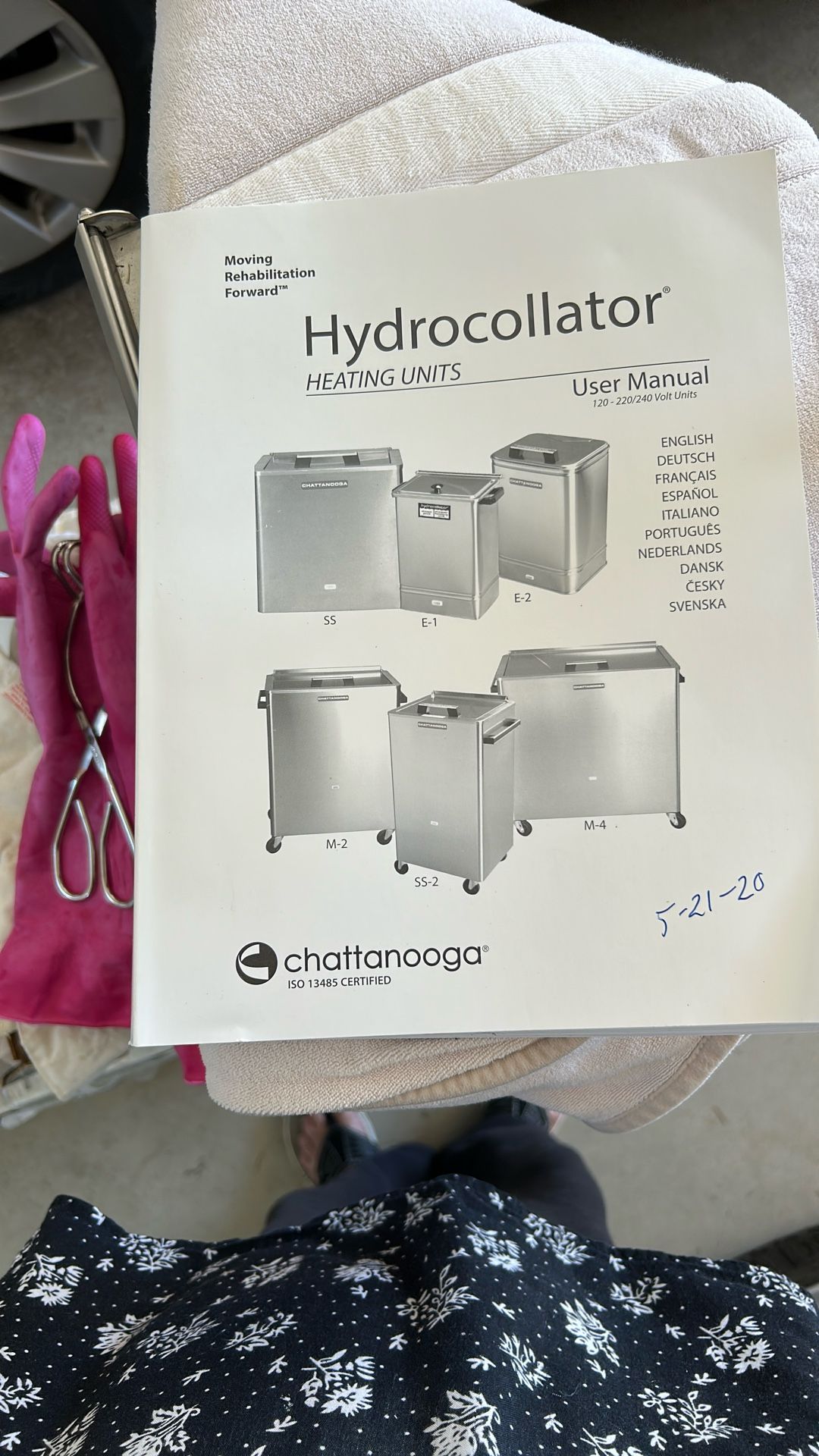 Chattanooga Hydroculator E-1