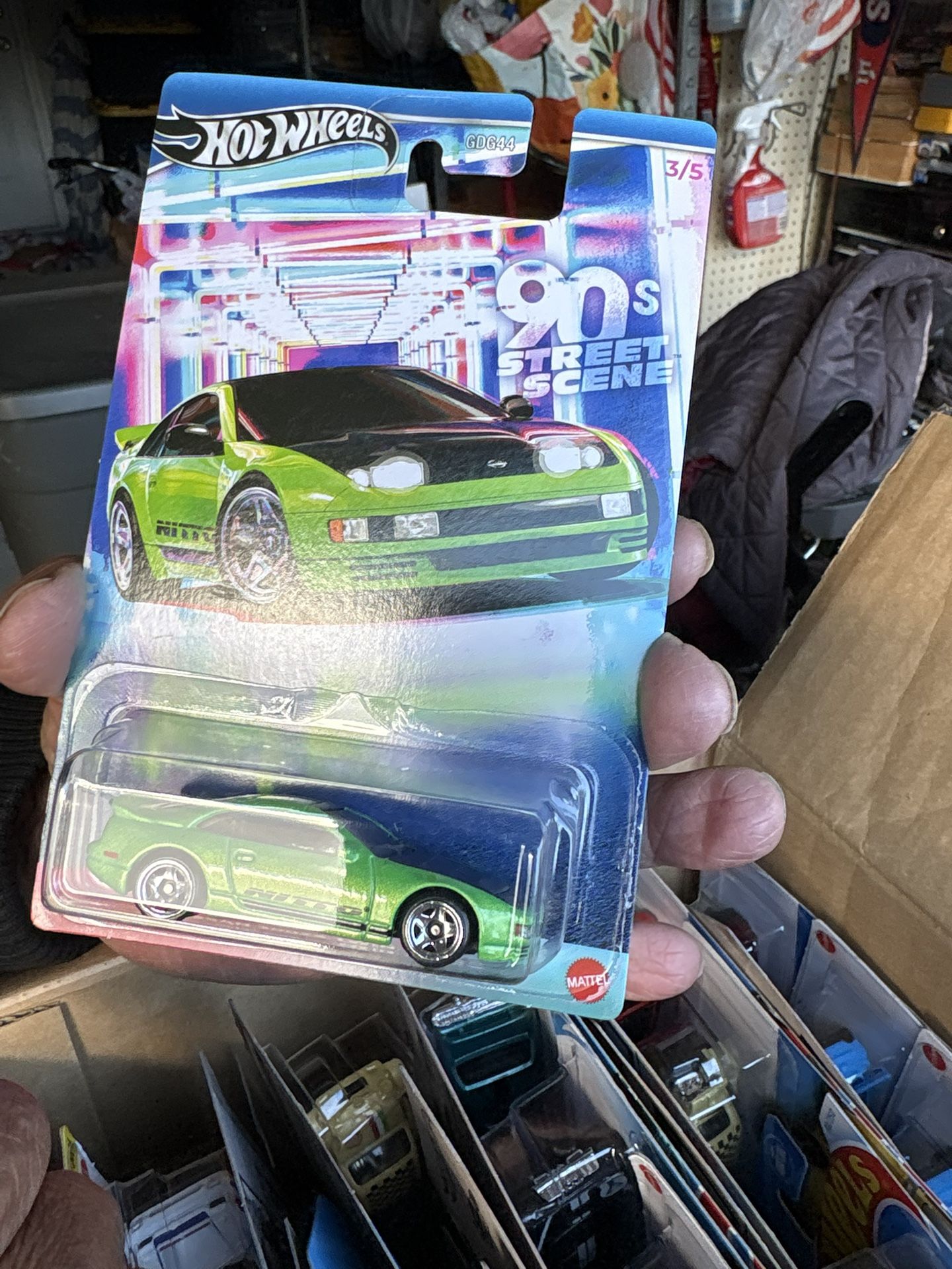 HOT WHEELS NISSAN 300ZX TWIN TURBO 90'S STREET SCENE 3/5 1:64 NEW MODEL JCB