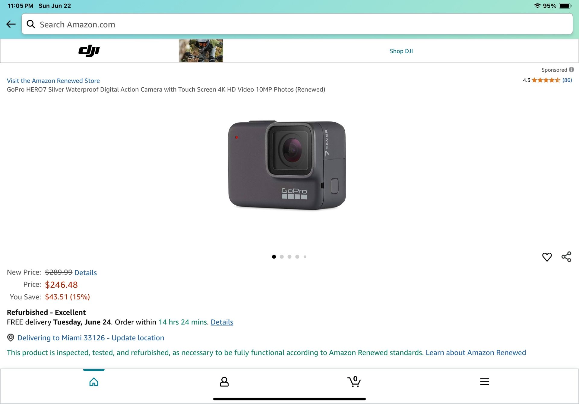 GoPro hero seven