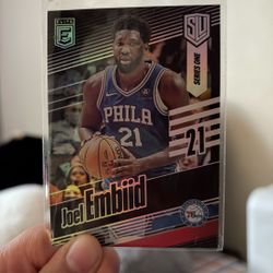 Joel Embiid Exclusive Basketball Card 