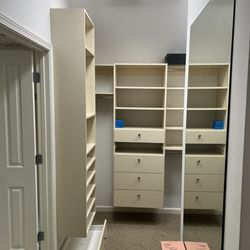 Custom Walk-In Closet Organizer System – Excellent Condition