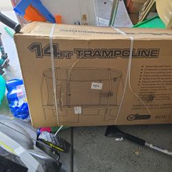 14' Trampoline New Still In Original Boxes (2 Boxes)