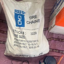 Snow Chains - Brand New Never Used