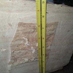 Pink Alabaster Stone- Quarried  for carving/sculpture 