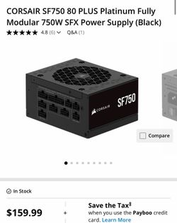 Corsair SF750 (750w PSU)