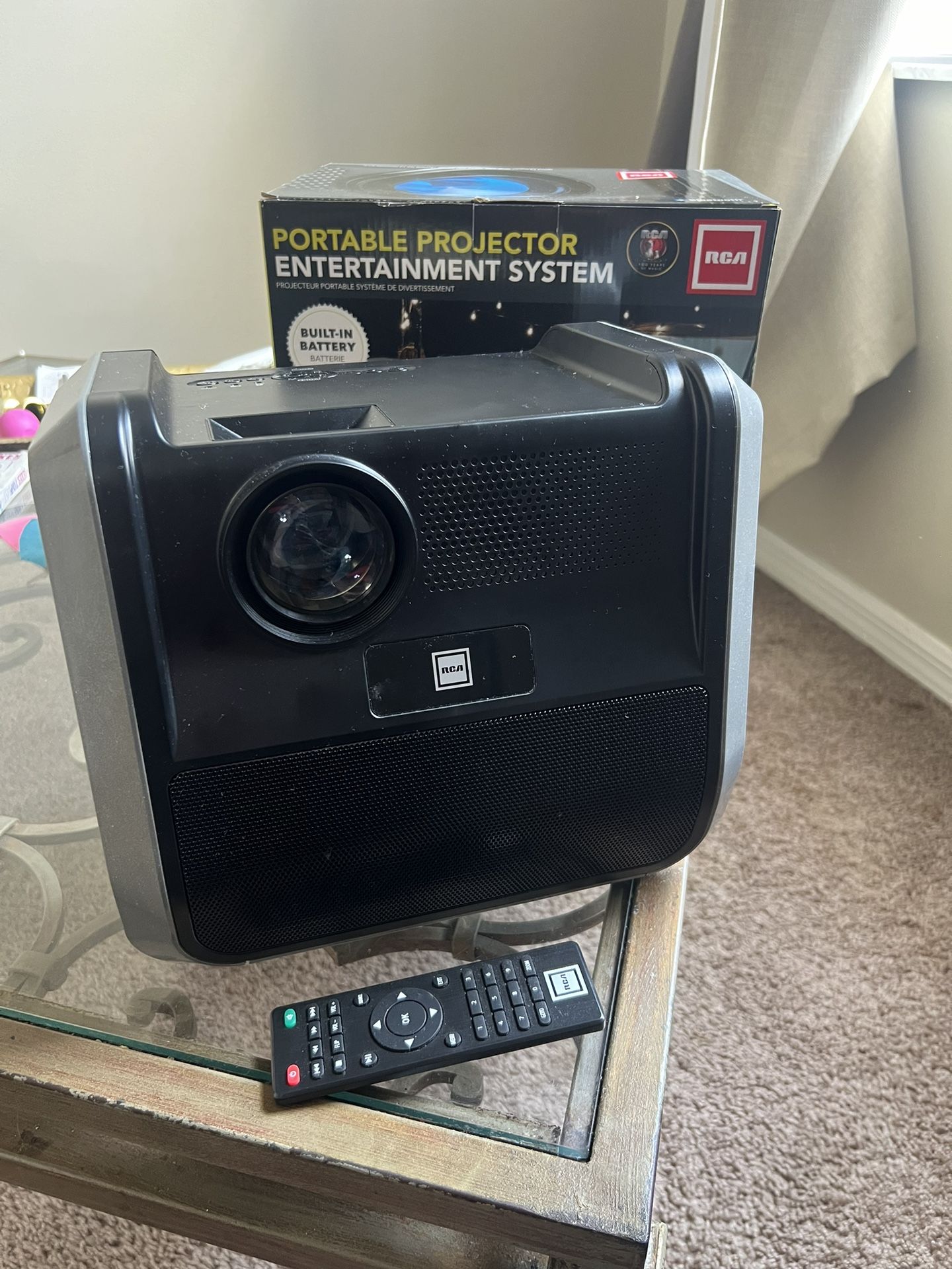 RCA Portable Projector Entertainment System