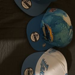 New Era Hats Brand New Snap backs Lakers,chargers Take The 3 For $75