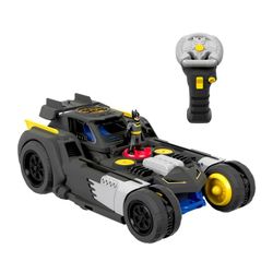Imaginext DC Super Friends Transforming Batmobile Battery-Powered RC Car with Lights & Sounds