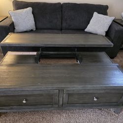 Coffee Table And Matching End Tables