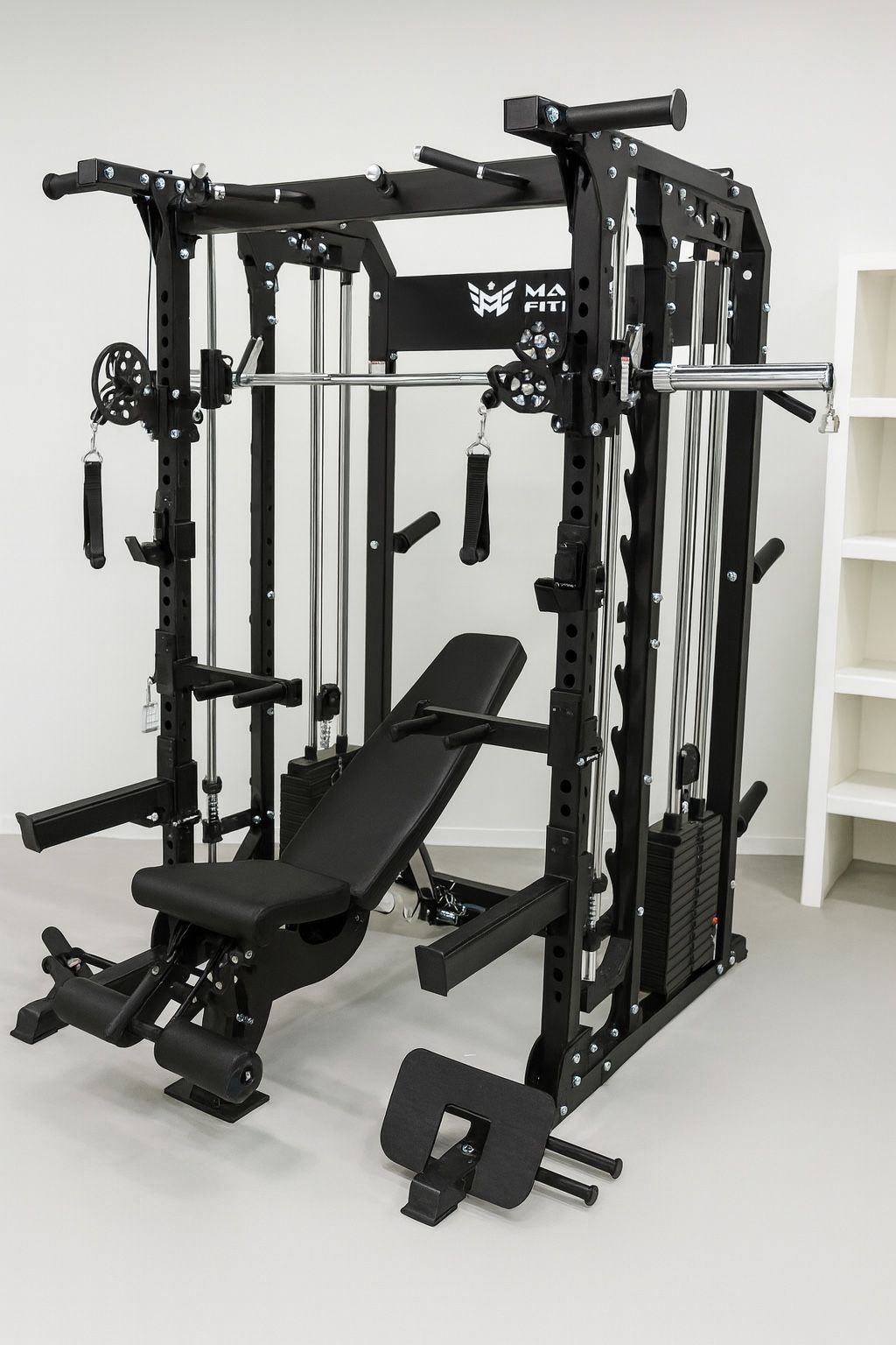 BRAND NEW SQUAT RACK SMITH MACHINE IN BOX WITH WEIGHTS - FREE DELIVERY 