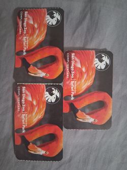 San Diego Zoo/Safari Park tickets