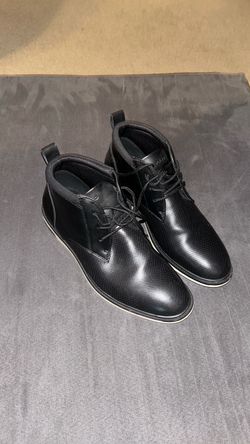 Aldo Black Leather Chukka Boots 7.5 men’s