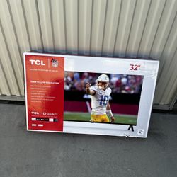 TCL 32” Full HD Smart TV w/ Google TV - Brand New!