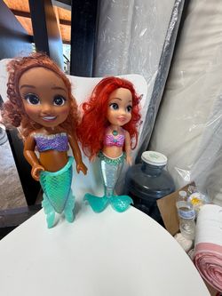 Two Ariel dolls, beautiful and big