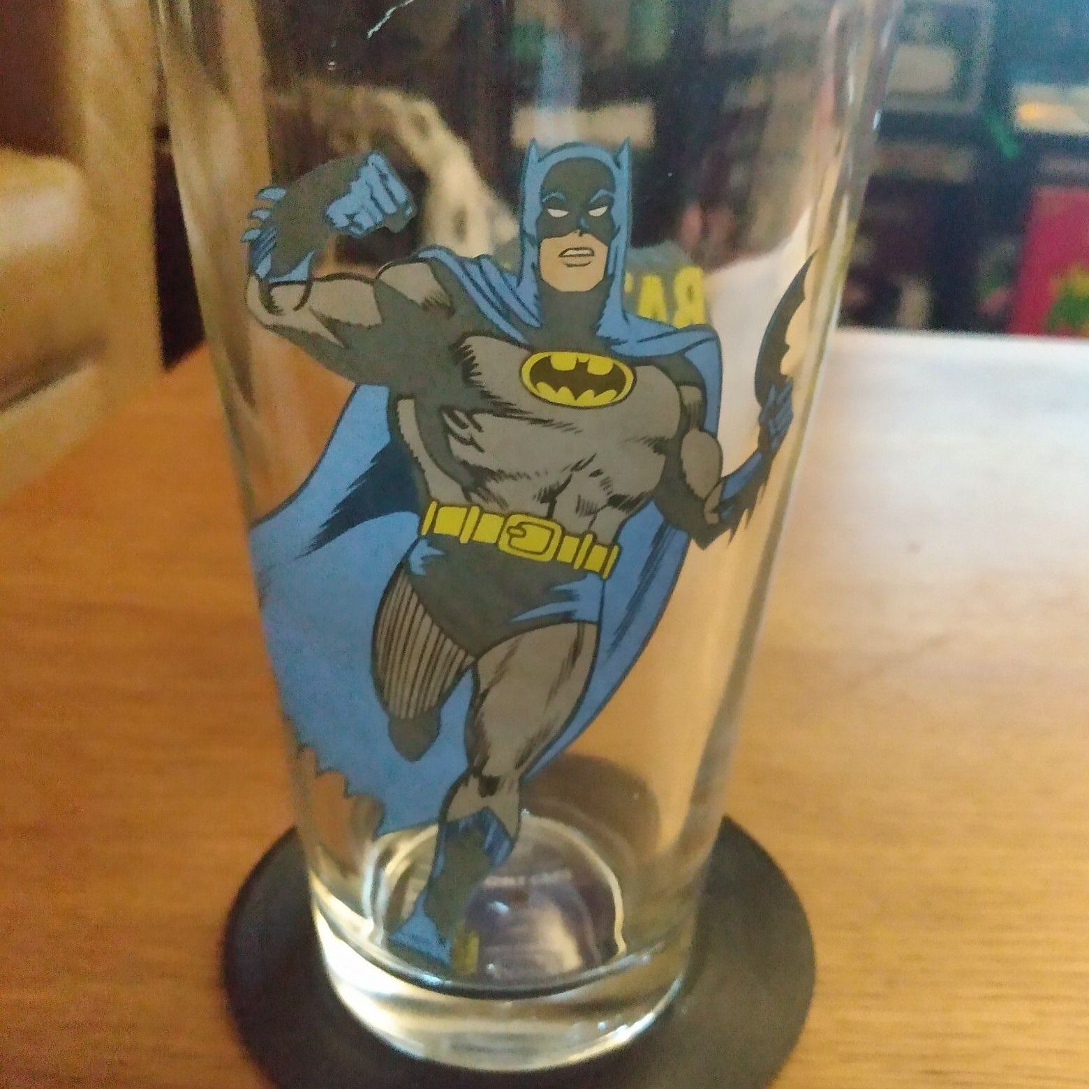 DC comics Batman glass from 1999... $7