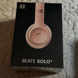 Brand New Beat Solo Headphones Pink