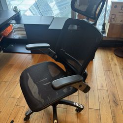 Ergonomic All-Mesh Office Chair - Headrest & Rollerblade Wheels