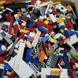 Lego 5 Lbs Mixed Building Bricks Blocks Parts Pieces {WASHED}