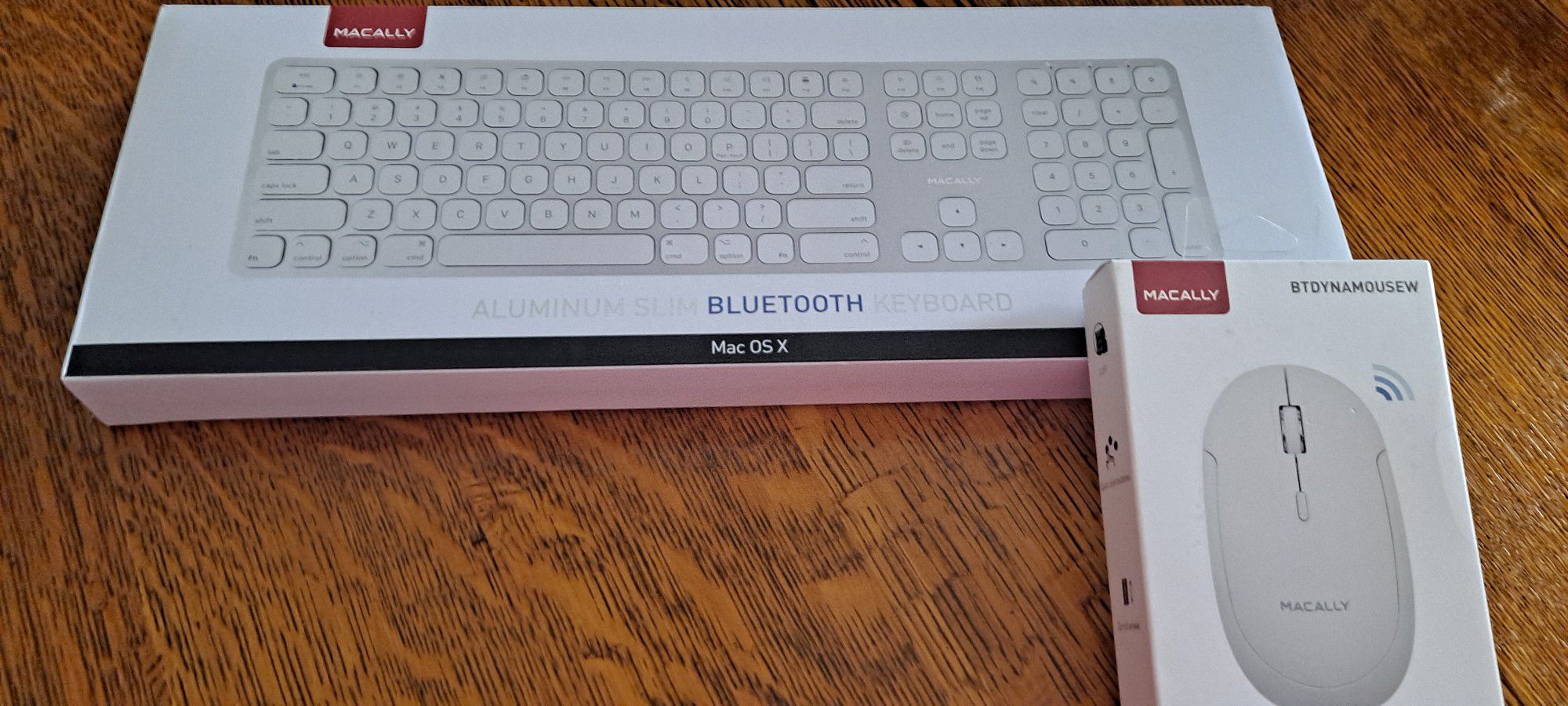 Mac OS Cordless Keyboard & Mouse $50