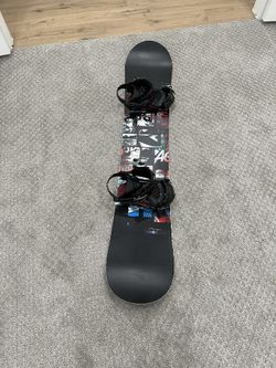 Ride Agenda 152cm Snowboard With Ride Bindings