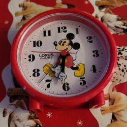 Vintage Lorus Quartz Disney Mickey Mouse Alarm Clock