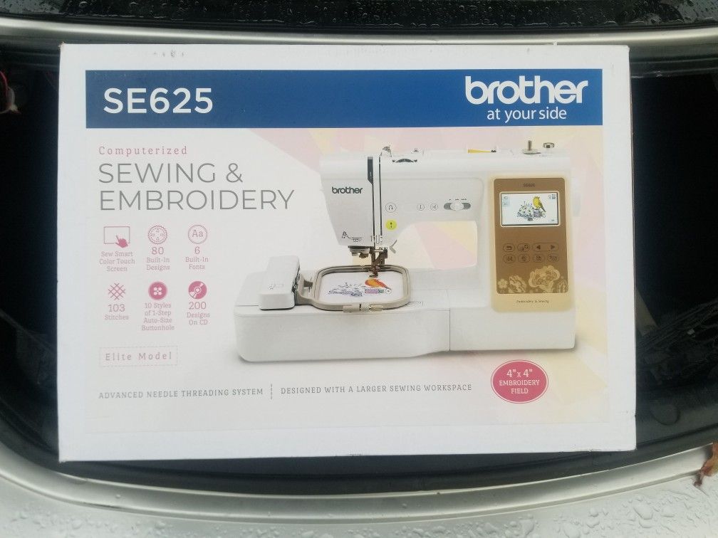 Brother Se625 Embroidery & Sewing Machine for Sale in New Castle, DE -  OfferUp