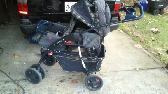 COSCO GEOBY TWOWAY DOUBLE STROLLER