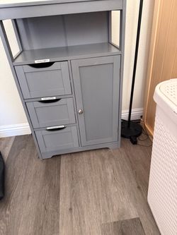 Grey cabinet
