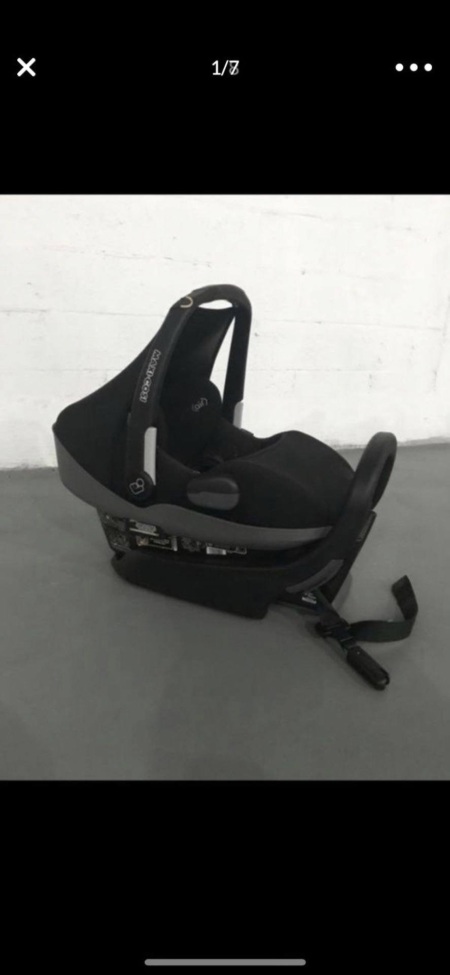 Maxi cosi baby infant baby car seat