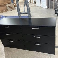 Black-Dresser-Cómoda 