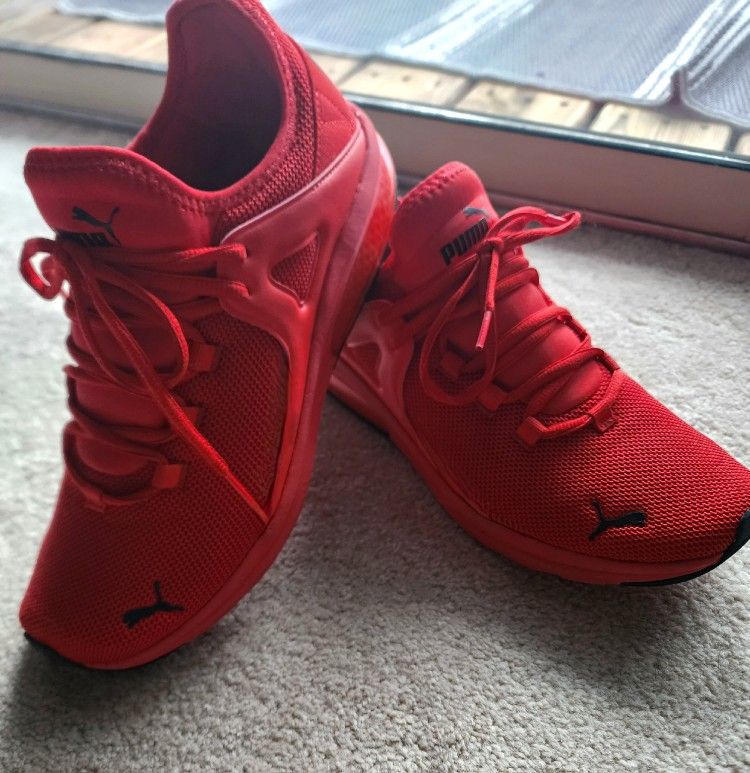 Red Puma Shoes