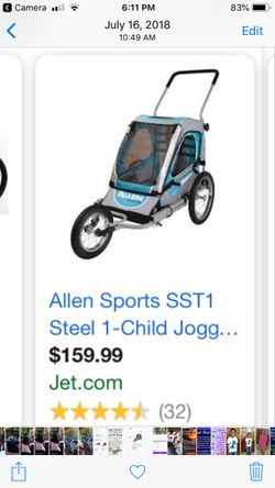 Steel 1child stroller
