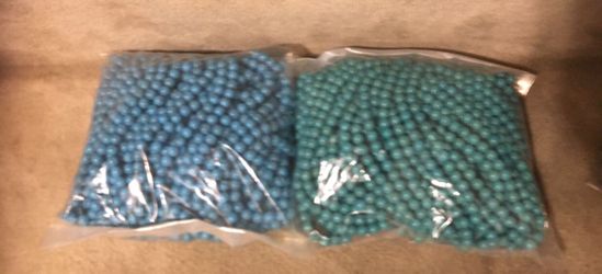 10mm strands of turquoise Reconstituted.