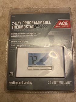 ACE  Thermostat-7 day programmable