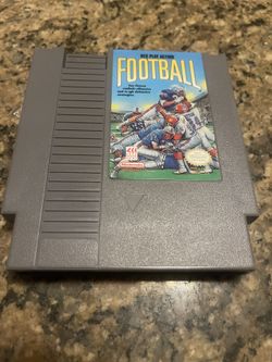 NES Play Action Football NES Nintendo, 1990 Cart Only Authentic Clean & Working!