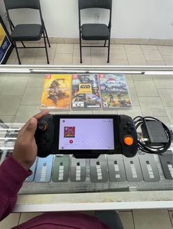 Nintendo Switch | With  grip controller |200GB SSD