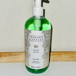 Crabtree & Evelyn Hand Wash 16.9oz Winter Forest