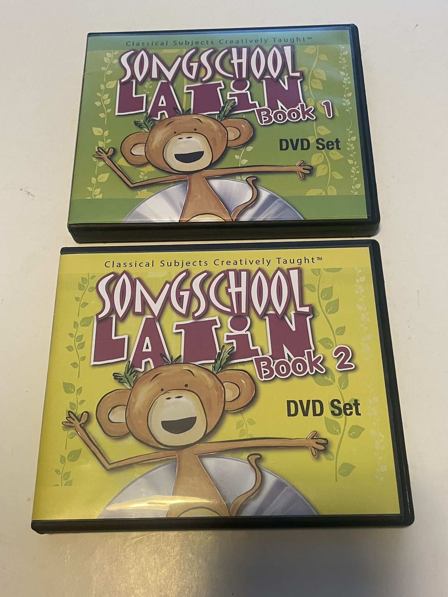 Songschool Latin Book 1 And 2 DVD Set