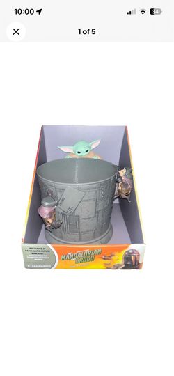 Star Wars Mandalorian And Grogu Walmart Exclusive Popcorn Bucket Brand New