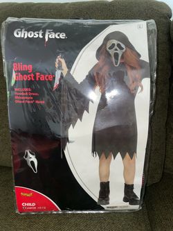 Girls Ghost Face Costume