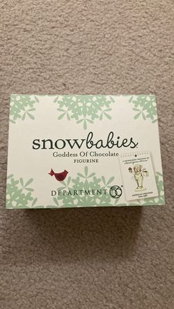 Lenox snow babies goddess of chocolate figurine