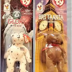

McDonald’s Teenie beanie baby set of 4 international bears1999, --

