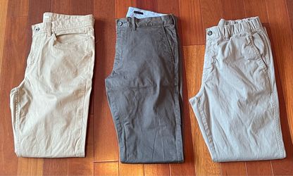 Men’s Bundle Pants (Calvin Klein, JCrew & Bearbottom) - Size 31