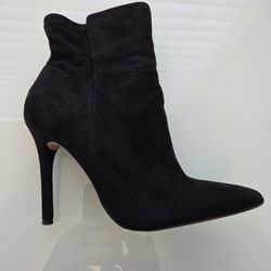 Jessica Simpson Black Stiletto Heeled Boots