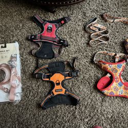 Dog harnesses size large 15-$20 each 